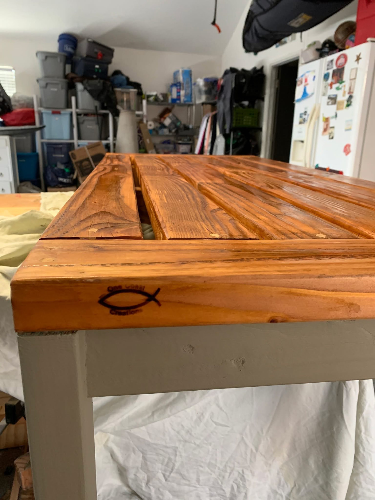 Branded Slat Table Top